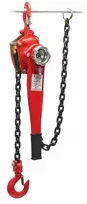 WilTec rankinis svirtinis grandininis keltuvas 1,5 t su 1,5 m plienine grandine, 62594
