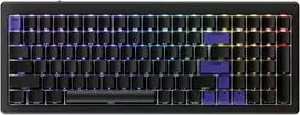 Ducky Cushion 98 žaidimų klaviatūra, 96%, US išdėstymas (ANSI), Shush Žalias jungikliai – matinis juodas