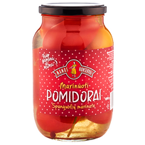 Pomidorai spanguolių marinate MAMOS KONSERVAI, 1000 g