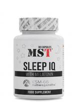 Sleep IQ – KSM-66 Ašvagandos ir Melatonino Kompleksas | MST | 30 kaps.