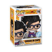 FUNKO POP! Vinilinė figūrėlė: Dragon Ball Super: Super Hero - Gohan in Cape (w/Chase)