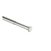Matinės sidabrinės spalvos dušo užuolaidų strypas 106 - 182 cm Chroma – Umbra