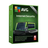 AVG Internet Security | 10 kompiuterių | 1 metai (tik Windows)