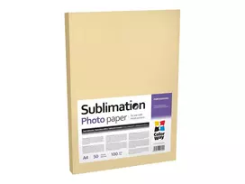 COLORWAY PSM100050A4 Sublimacinio perkėlimo popierius A4 100 g/m² Blizgus 50 lapų