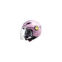 LS2 OF602 FUNNY GLOSS PINK atviras šalmas