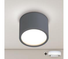 BRILAGI - LED RGB reguliuojamas vonios taškinis šviestuvas SMOOTH 1xGX53/14W/230V 60x82 mm Wi-Fi Tuya antracitas