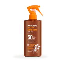 Aliejus įdegio priežiūrai kūnui Agrado Sun Oil SPF50, 200 ml