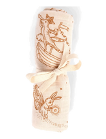 Filibabba - Muslin Diaper Gots - Dreamy Adventurers - Antklodė - Kreminė spalva