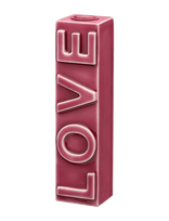 Anna + Nina - Love Blossom Candle Holder - Candle Holders - Rožinė