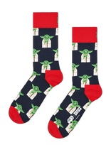 Happy Socks - Star Wars™ Master Yoda Sock - Įprastos kojinės - Raudona