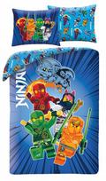 Patalynė 140x200 Lego Ninjago Mėlyna Vaikams Berniukams