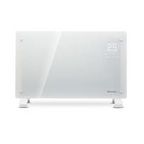 Dekoratyvinis konvekcinis šildytuvas 78 x 47 x 8 cm WARMTEC EGW 2000 W su Wi-Fi valdymo funkcija, baltas