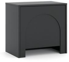 Naktinis staliukas Arco, juoda sp., 49 cm x 35 cm x 50 cm