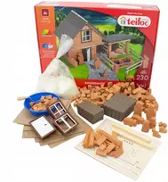 Statybinių blokelių vaikams rinkinys Teifoc Farm 230 elementų