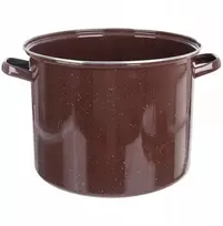 Artemis Didelis emaliuotas plieno puodas gastronominiam maisto ruošimui 32 cm 20L