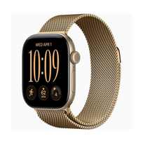 Apple Watch Series 12 42mm 5G Gold Titanium (Gold Milanese Strap)