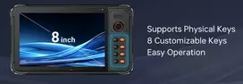 Planšetė Urovo P8100P,2D,10",A13,8/128,WiFi,5 G, 10000mAH,cable,PSU(EU),