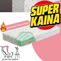 ČIUŽINYS SOFIJA – SUPER KAINA - Dvipusis minkštesnės ir vidutinio kietumo pusės viskoelastinis čiužinys - 120x200