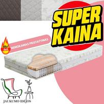 ČIUŽINYS ASTORIA – SUPER KAINA - Dvipusis vidutinės ir kietesnės pusės čiužinys - 140x200