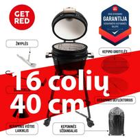 KAMADO KEPSNINĖ 16 colių (40 cm) Get Red