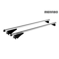 Automobilių stogo skersiniai Menabo Tiger XL, 135 cm, 2 vnt. sidabro spalvos