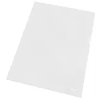 Dėklas dokumentams Esselte, L formos, A4, 120 mikronų, plastikinis, skaidrus, 100 vnt