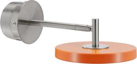 Umage Sieninis šviestuvas Asteria 25 cm, oranžinis su sidabriniu tvirtinimu