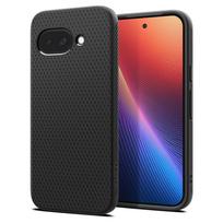 Juodas dėklas Spigen Liquid Air telefonui GOOGLE PIXEL 9A