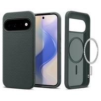 Žalias dėklas Spigen Liquid AIR MAG MAGSAFE telefonui GOOGLE PIXEL 11