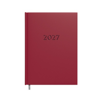 Darbo knyga-kalendorius 2027m. A5 bordo sp. | 241728-004