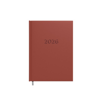 Darbo knyga-kalendorius 2027m. A5 ruda sp. | 241728-005