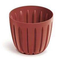 Plastikinis vazono dangtelis raudonos spalvos retro 16,8 cm Wario