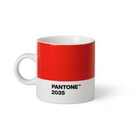 Raudonos spalvos iš porceliano puodelis espreso 120 ml Red 2035 – Pantone