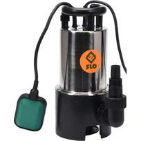 FLO 79790 Povandeninis siurblys nešvariam vandeniui, 750W, 230V, 50Hz, 7.5m, 14000l/h, IPX8, nerūdijantis plienas