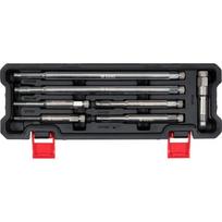 Yato uždegimo žvakių sriegių remonto rinkinys YT-17708, M8x1.0mm, M10x1.0mm, M12x1.25mm, M14x1.25mm, M18x1.5mm, 7 vnt., CrMo