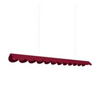 Bordo spalvos iš aliuminio kabantis šviestuvas LED BISCUIT – Thoro