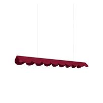 Bordo spalvos iš aliuminio kabantis šviestuvas LED BISCUIT – Thoro