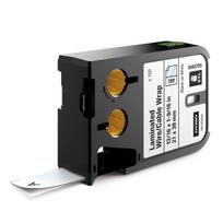 DYMO XTL (21 mm x 39 mm) B/Wh 150P Laminated Wire/Cable Wrap,