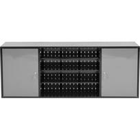 Vorel Spintelė su užraktu 58441, 1580x265x630 mm, 0.8-1 mm, plieno plokštė, 4, užrakinamos durys, miltelinis dažymas