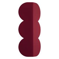 Bordo spalvos iš aliuminio sieninė lempa BISCUIT – Thoro