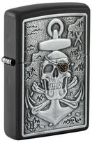 Žiebtuvėlis Zippo 48122 Skull Anchor Emblem