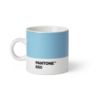 Šviesiai mėlynos spalvos iš porceliano puodelis espreso 120 ml Light Blue 550 – Pantone