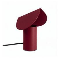 Bordo spalvos iš aliuminio stalinis šviestuvas LED (aukštis 15 cm) BISCUIT – Thoro