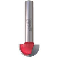 Milwaukee 4932500971, karbido medienos apvalinimo freza, 8 mm kotas, R9.5, 19 x 11.3/50.8 mm