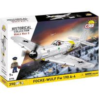 Cobi Klocki lėktuvo modelis Focke-Wulf Fw 190 A-4 COBI-5775, 1:32, 390 elementai, plastikas, figūrėlė, stendas, judamos dalys