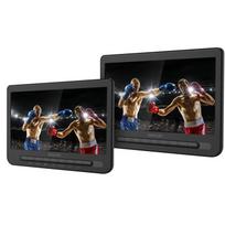 Sencor nešiojamas DVD grotuvas SPV 7105 DUAL, 2x 10 colių LCD, 1024x600 pikselių, 16:9, SD, USB, MP3, FLAC, AC3, JPG, AVI, MP4