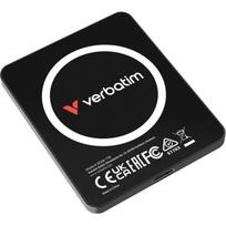 Verbatim išorinis SSD 32336, 1 TB, 2050MB/s skaitymas, 1900MB/s rašymas, USB-C, 20Gbps, metalas, plastikas, silikonas, Android