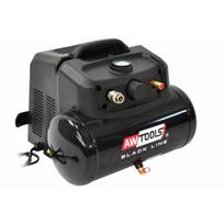 Awtools oro kompresorius AW09980BL AW09980BL, 6L, 1.2kW, 1.5HP, 230V, 50Hz, 1Ph, 8bar, 180 l/min, 120 l/min, 3800 aps/min, 97dB