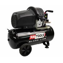 Awtools oro kompresorius AC50V AW09989BL, 50L, 3.0HP, 2.2kW, 230V, 8bar, 392 l/min, 260 l/min, 2 cilindrai, tiesioginė pavara