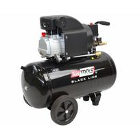 Awtools oro kompresorius AW09987BL, 50L, 1,5kW, 230V, 8bar, 196 l/min, 157 l/min, 2850 aps/min, 93dB, IPX2, tepalu tepimas